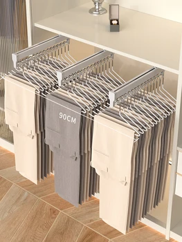 Adjustable Telescopic Wardrobe Clothes Rail 1