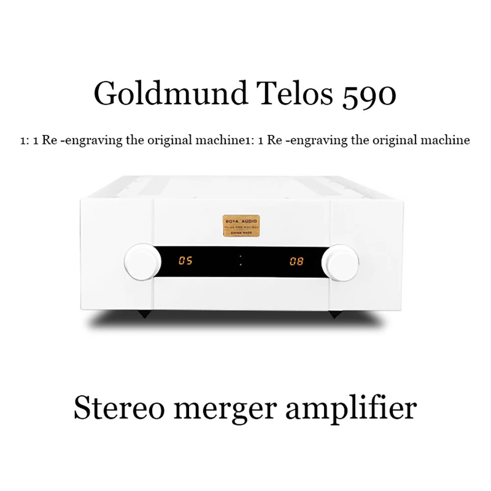 Goldund Telos 590 Amplificatore 250W Hifi Stereo Amplificatore Audio Di Fascia Alta 1:1 Replica Originale Es9038Q2M 384K Dsd512