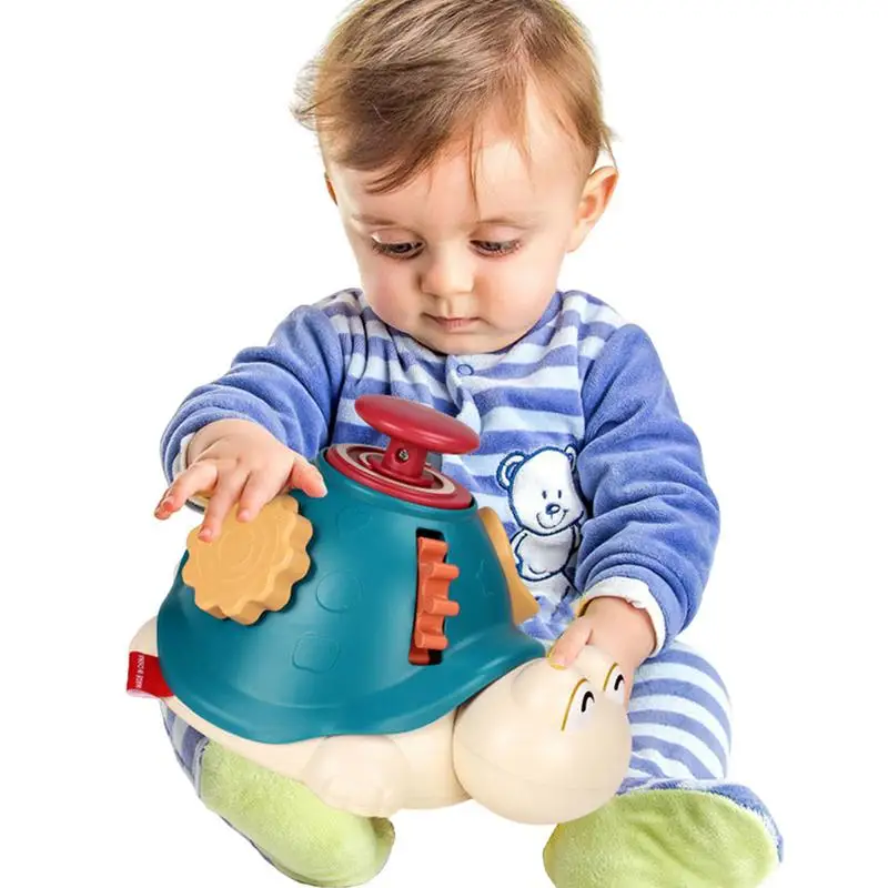 

Activity Board Kids Turtle Travel Sensory Toy Early Development Learning Educational Toys For Fine Motor Skills Birthday Gifts