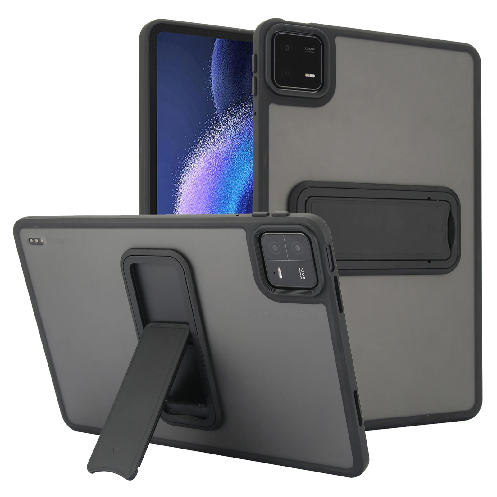 Versatile Protective Back Cover Case with Built-in Stand