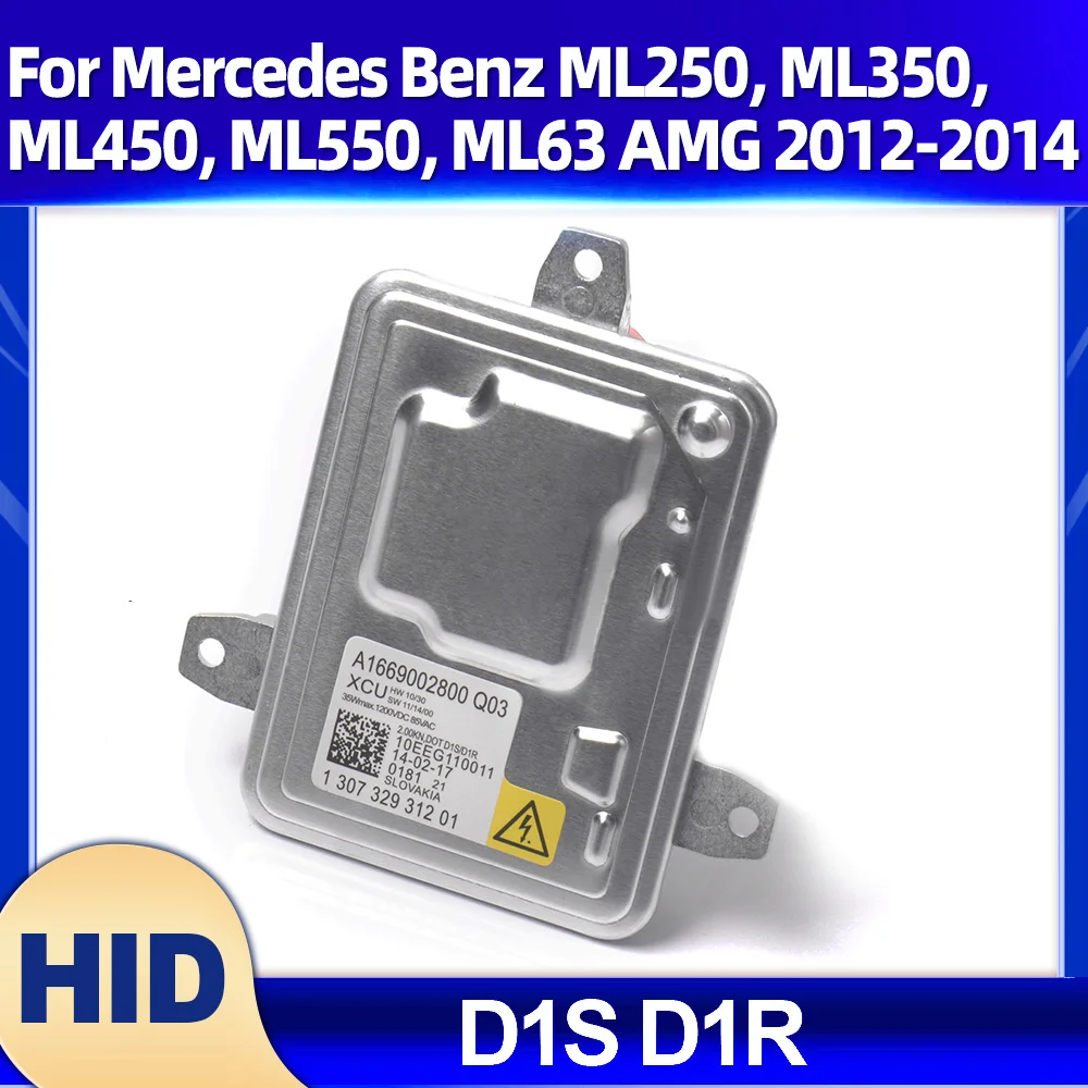 

35W D1S D1R Xenon HID Headlight Ballast Control Unit Module For Mercedes Benz ML250 ML350 ML450 ML550 ML63 AMG 2012 2013 2014