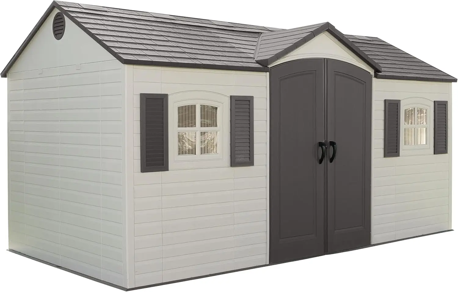 8x15 Outdoor Storage Shed in Desert Sand 2