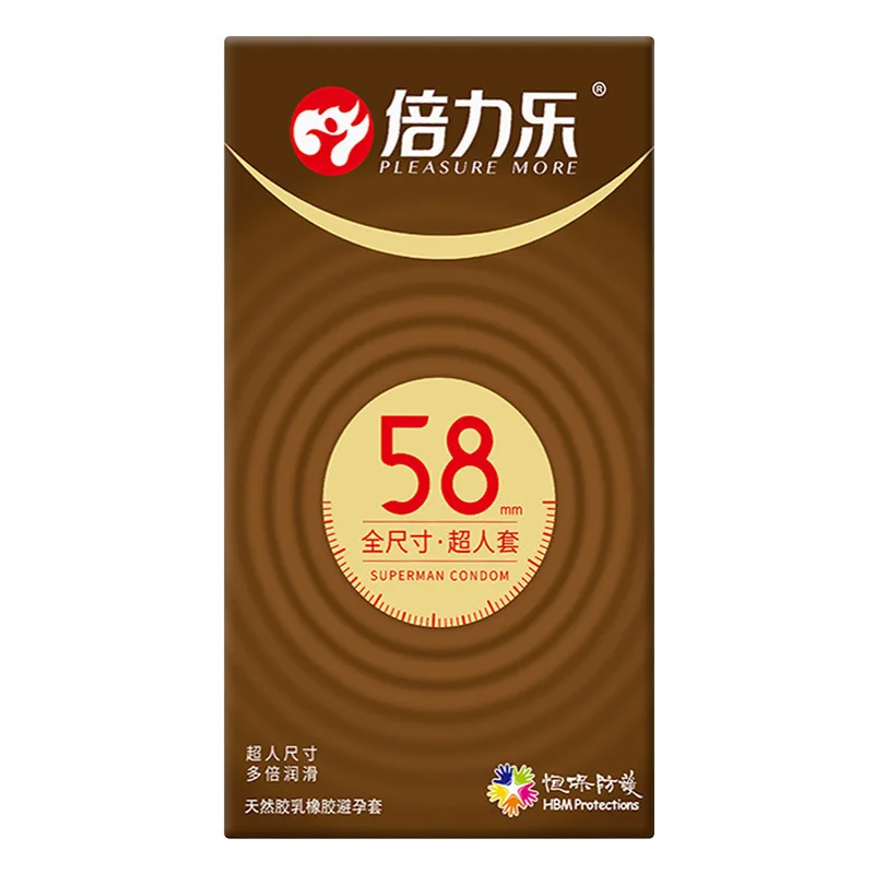 Large Size Condoms 10PCS Big XXXL Sex Toys Safe Sex Life Contraception Supplies for Men Big Penis Cock Sleeves Ultrathin Smooth 3