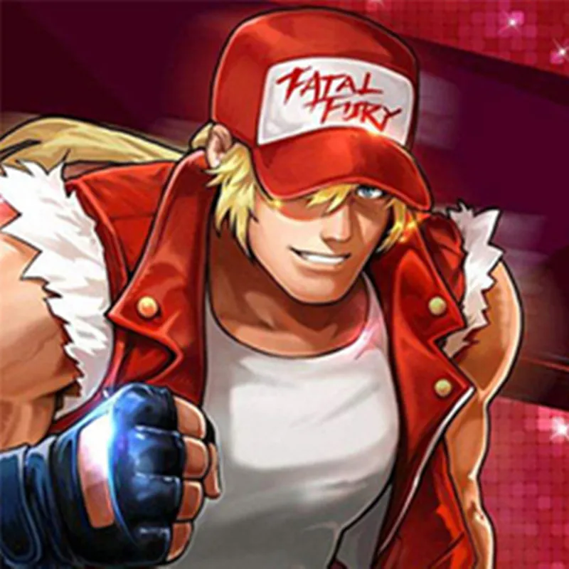 Street Game KOF Fatal Fury Terry Bogard Coser King of Fighters Baseball Cap Cosplay Sports Boxer Adjustable Hat Prop Gift