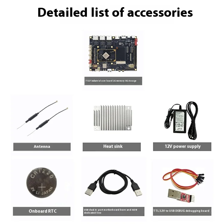 Alibaba777 ページ Allwinner T527 placa de desenvolvimento A527 placa principal