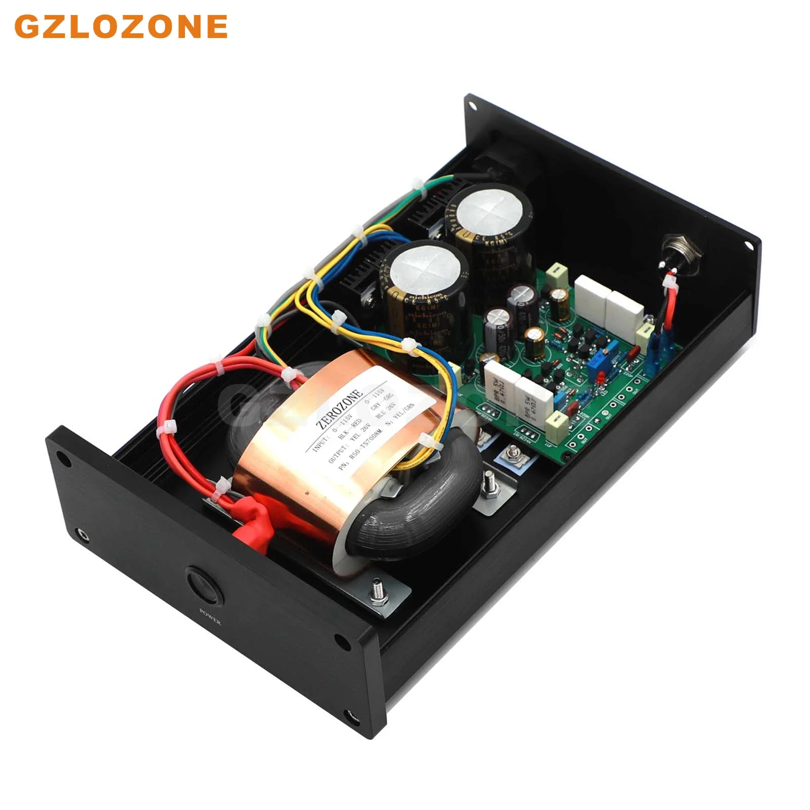 ZEROZONE Finished R-Core 65W HIFI Linear Power Supply DC 48V 1A Ultra Low Noise LPS 3