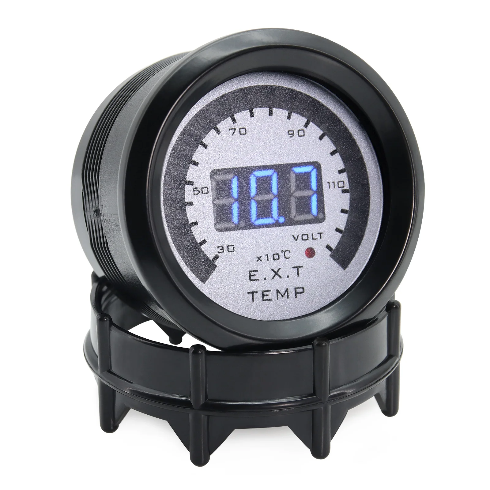 52MM Digital LED EXT Exhaust Gas temp Gauge + Voltmeter Voltage air fuel Auto Car Styling EGT Temperature Gauge car meter