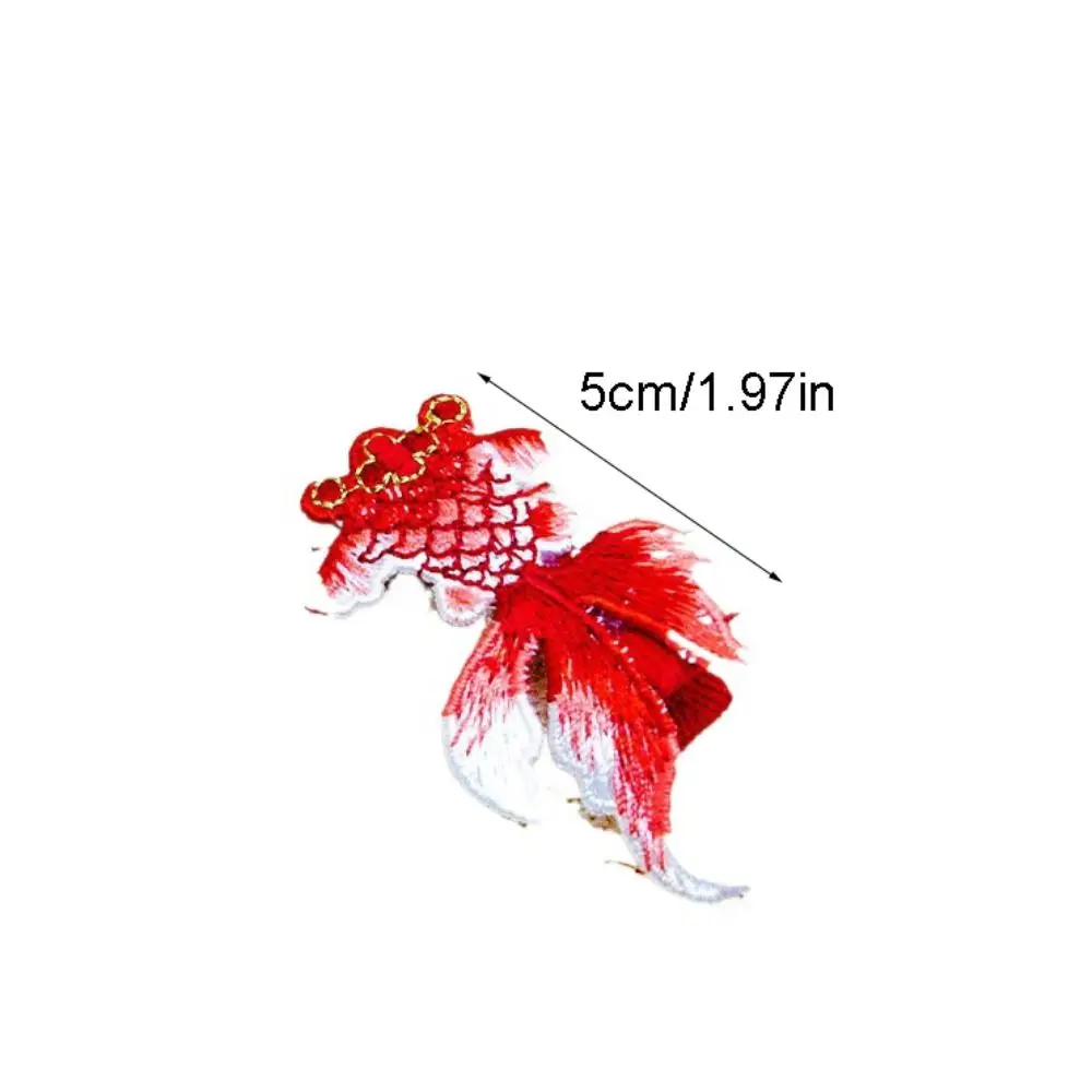 Embroidery Dragon Hairpin Lion Dance Mascot Dragon Children Red Hairpin Cloth Tang Suit Hair Clip Ancient Style Hairpin Girls