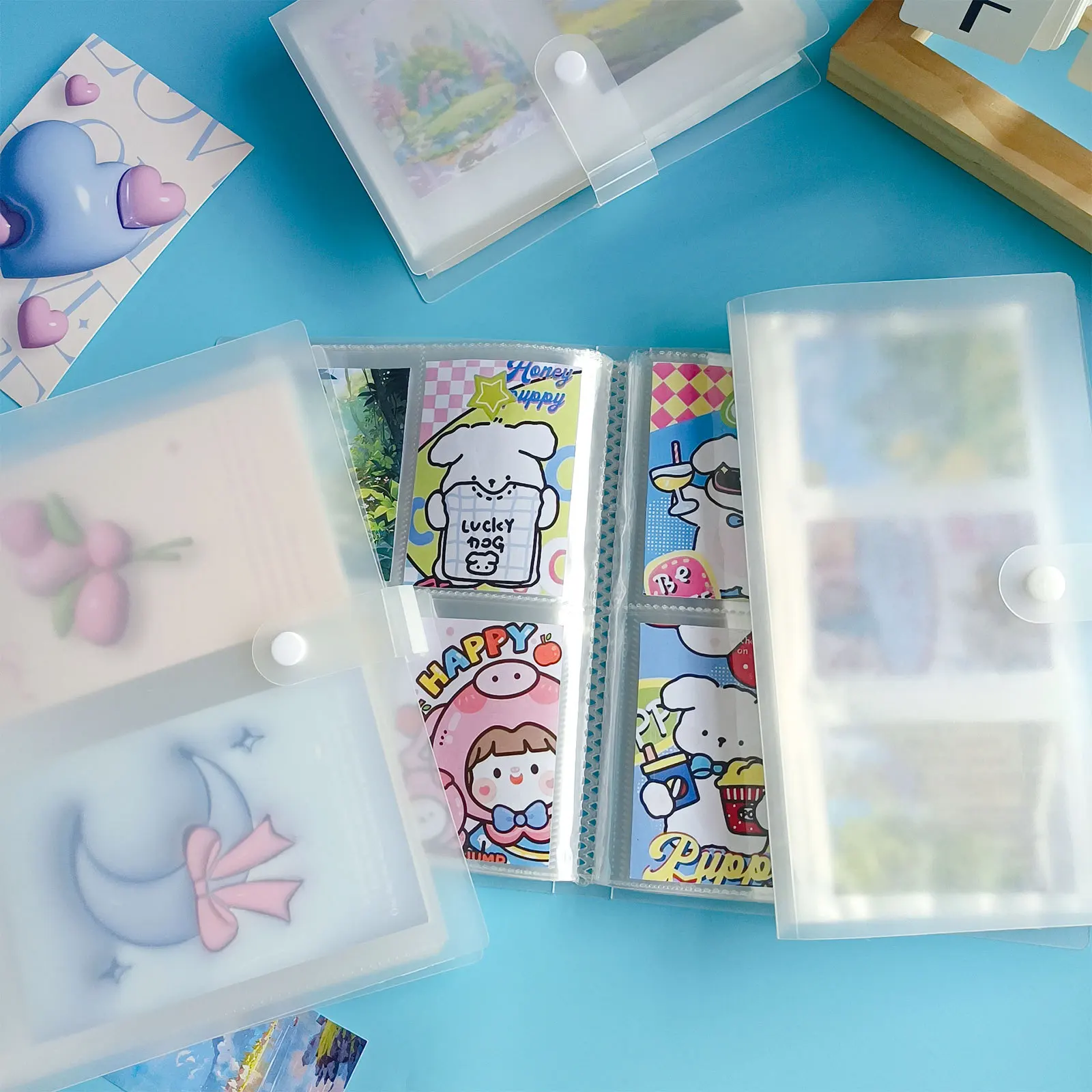Versatile Pocket Card Photo Album and Scrapbook Binder Holder