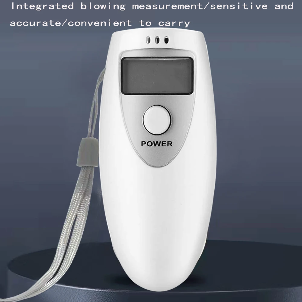 Alcohol Tester Mini Breathalyzer Tester Police Alcohol Analyzer Gadget detector Digital Alcohol Breath Tester Professional easy use