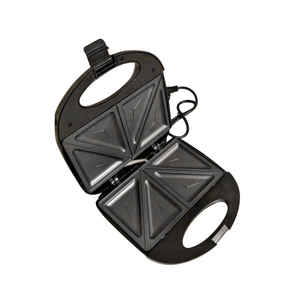 Toasters Toasting Machine Heat-Resistant Handle Triangle Bread Machine Non-Stick 750W Double-sided Heating for Household Kitchen
