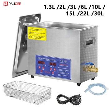Ultrasonic Cleaner Portable 1.3-30L Jewelry Glasses Dentures Washing Machine Ultrasound Cleaning Bath Diswasher Home Appliances 1