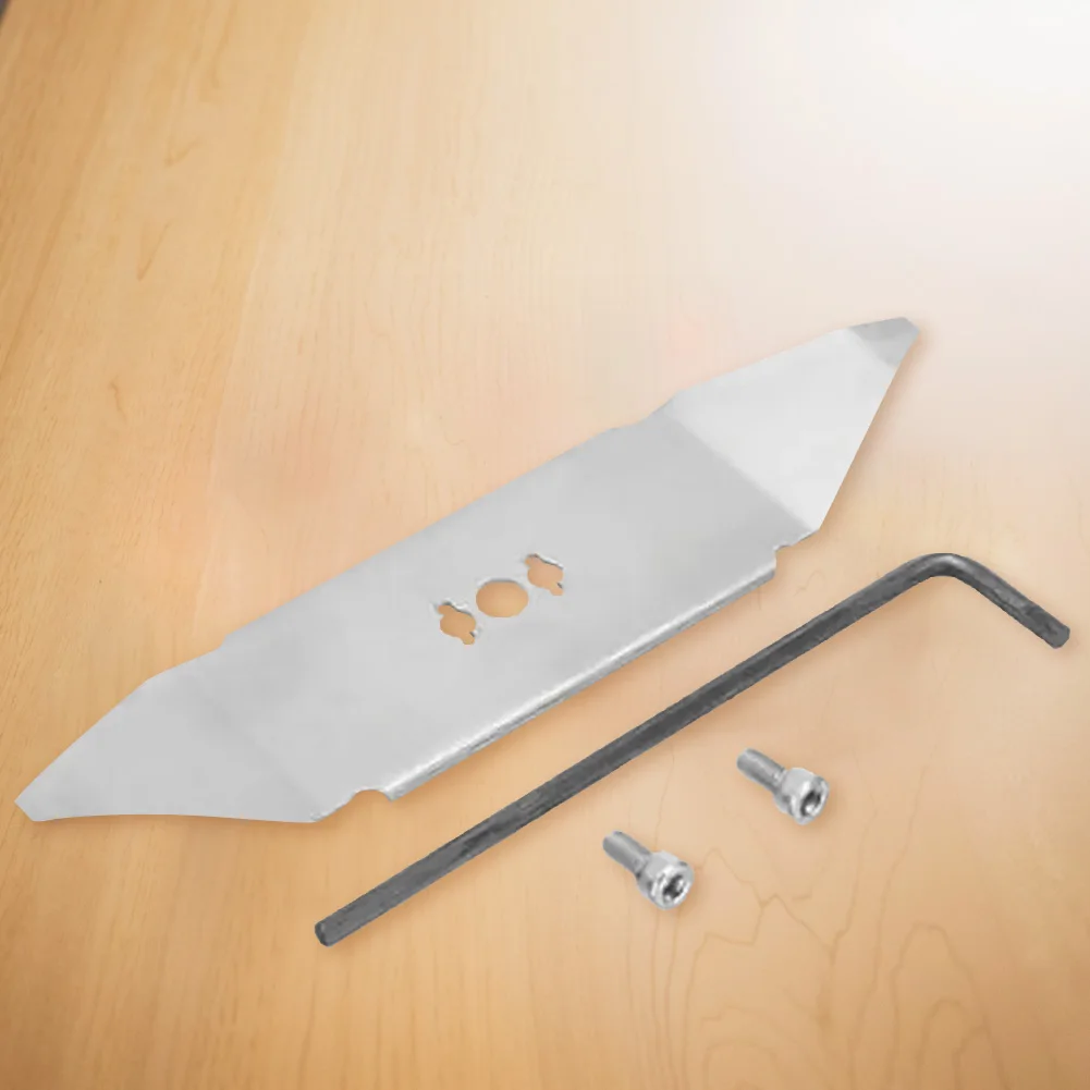 Stainless Steel Replacement Knife Blades with Hex Wrench Garden Lawn Mower Accessories for Robomow RX Professional