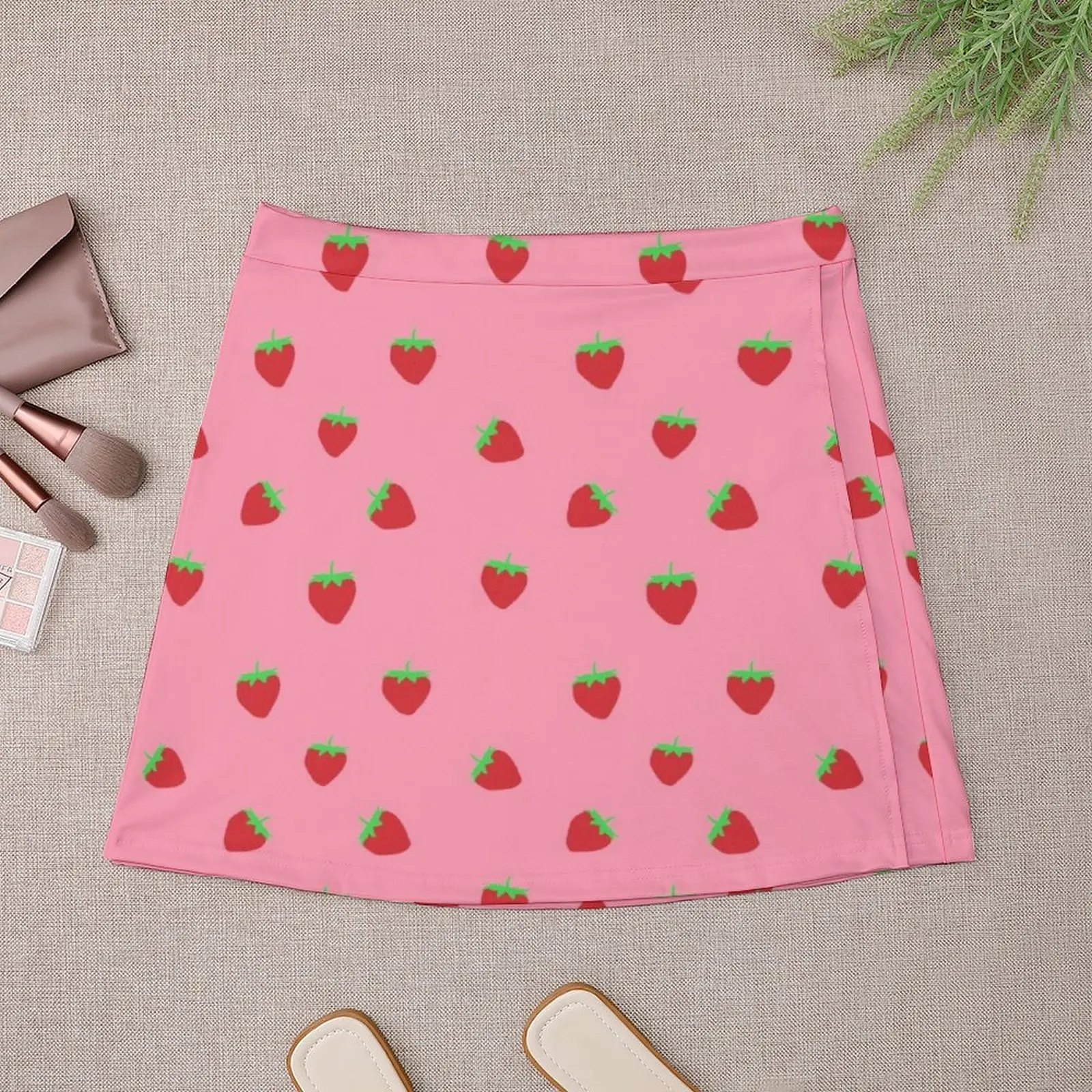 strawberry Mini Skirt clothes summer dress for women 2024 Women skirts Woman clothing