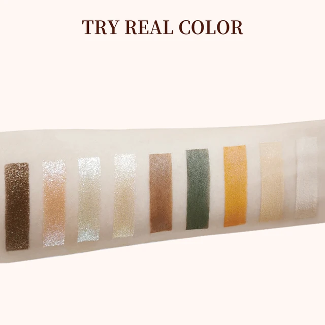 Catkin Glitter Shimmer Matte 9 PANS Eyeshadow Palette C16