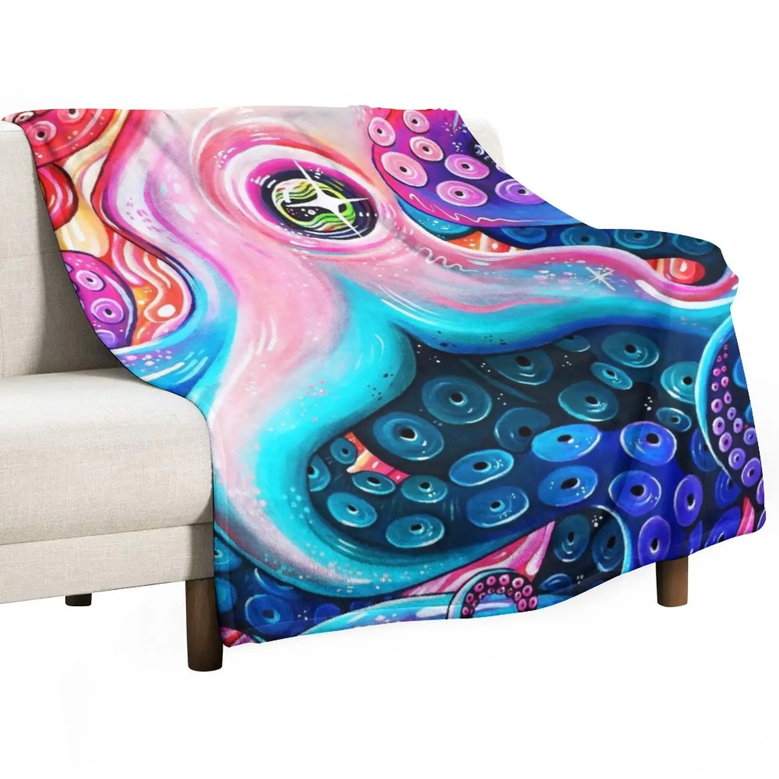 

GlitterOctopus Throw Blanket Weighted Blanket Luxury Thicken Blanket Thin Blankets