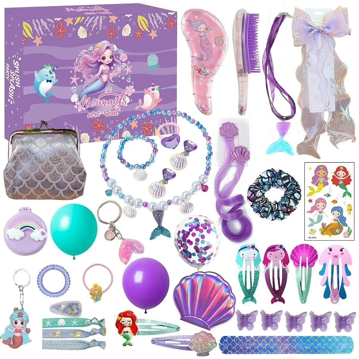 thumbnail image 1 of Calendario de Adviento de Navidad 2024 Caja de regalo para niñas Niños DIY Joyería Horquilla Juguete Calendario de cuenta regresiva de 24 días Regalos de Navidad de Año Nuevo, 1 of 5
