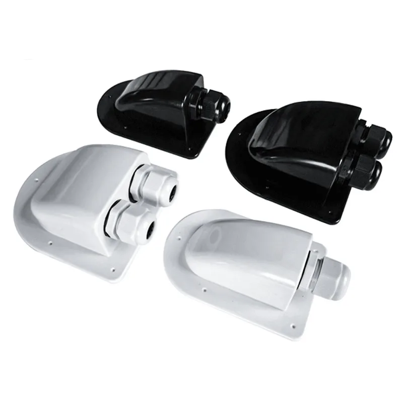 ALWAYSME ABS Solar Panel Cable Entry For RV Trailer Caravan Motorhome,Boat ,Home wire entry gland box