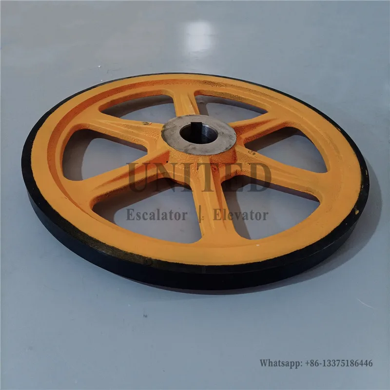 460*30mm Escalator Friction Wheel Escalator Pully OD460mm W30mm Spare Parts