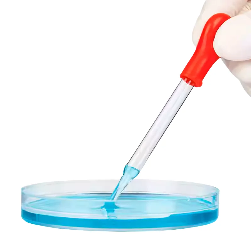 Laboratory cosmetic glass oil bottle dropper