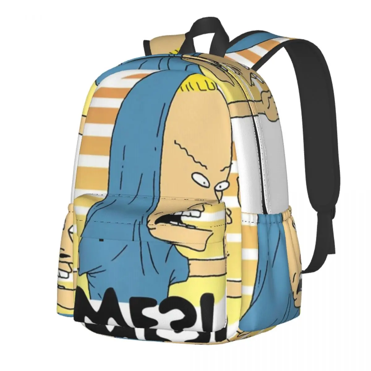 

Beavis And Butthead Backpack Are You Threatening Me Cartoon Travel Backpacks Teen Cute School Bags Designer Pattern Rucksack