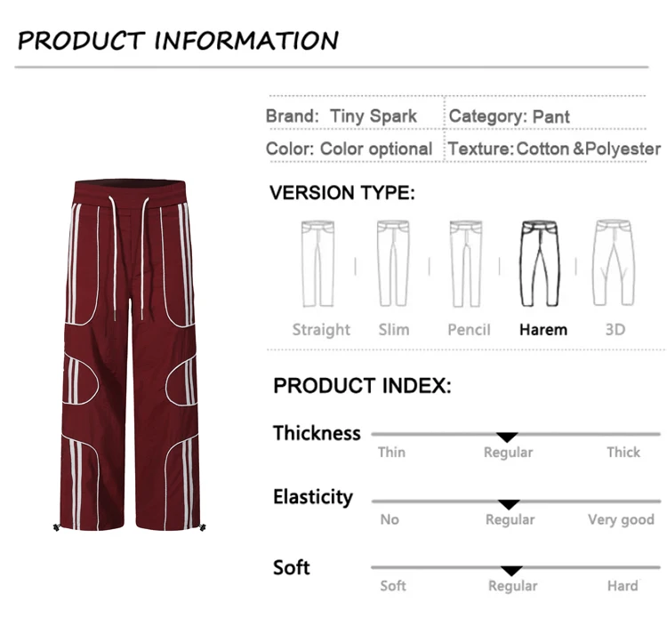 Curved Stripe Panel Track Pants Sb3b6f57f3a8547aa849d9122d012f1681