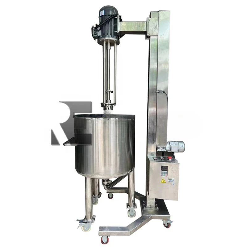 

shampoo cosmetic cream lift emulsifier emulsion mixer Batch cabomer homogenizer Silverson high shear mixer