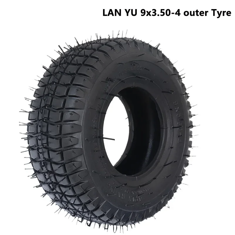 Pneumatico Per Skateboard Elettrico 4.10/3.50-6 Con Tubo Interno - Gomma Antiforatura, Adatto Per Scooter, ATV, Go Kart - Ugello A 45°, Peso 1200g/set