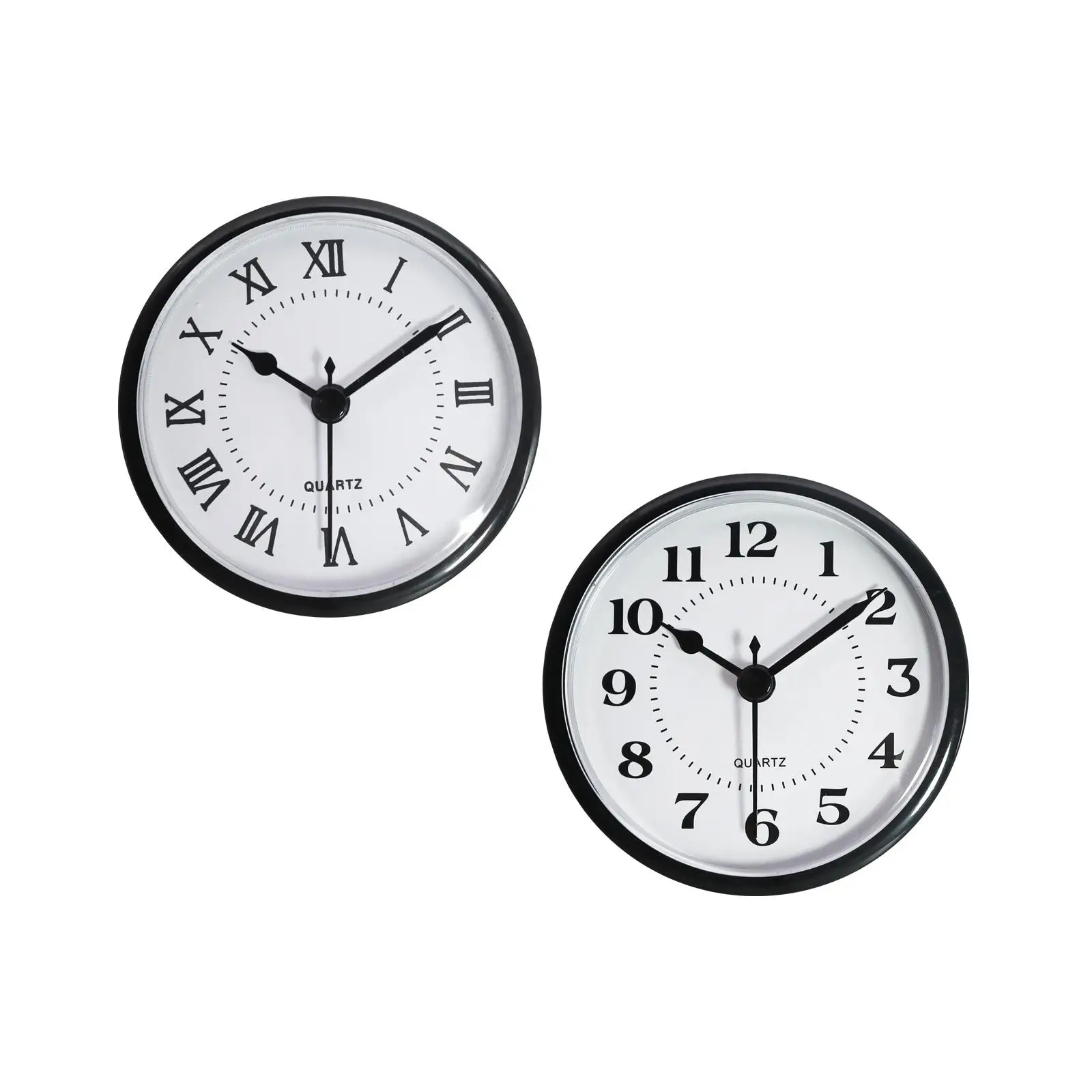 Clock Insert Battery Operated Decorative Decoration for Bedroom Office Home