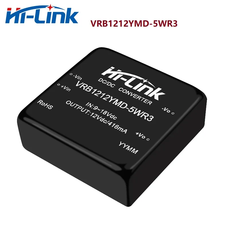 하이 링크 스마트 전자 제품, 핫 세일, 12V  5V, 12V, 24V, 1000mA, 416mA, 208mA, VRB1205YMD-5WR3 VRB1224YMD-5WR3, 20 개, 무료 배송