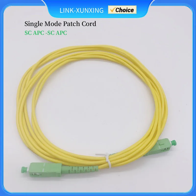 단일 모드 심플렉스 광섬유 패치 코드, 3M 케이블, SCA -SCA/SCU-SCU FTTH 