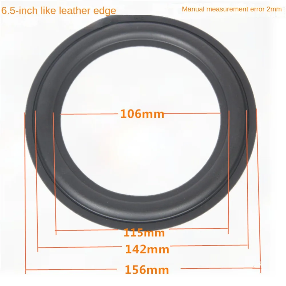inch Elastic Rubber Edge For Speaker Repair soft Surround durable Edge Woofer K7T7