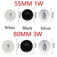 LED Floor Wall Lamp Embedded Stair Step Corridor Lamp 1W 3W 85-265V Night Light Indoor Wall Footlight DC12V 2