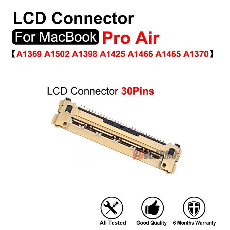 

30Pins LCD Flex Connector For MacBook Air Pro Retina A1369 A1502 A1398 A1425 A1466 A1465 A1370 Replacement Part