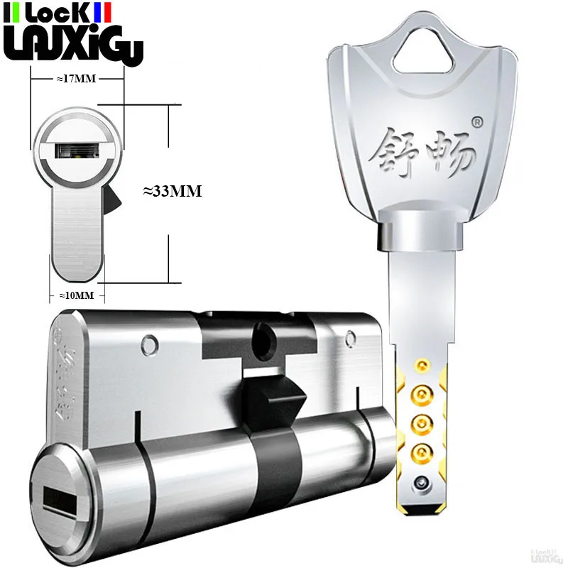 European standard lock cylinder Cylinder locks for entry doors Outdoor door locks 8 keys Door core,door lock cylinder