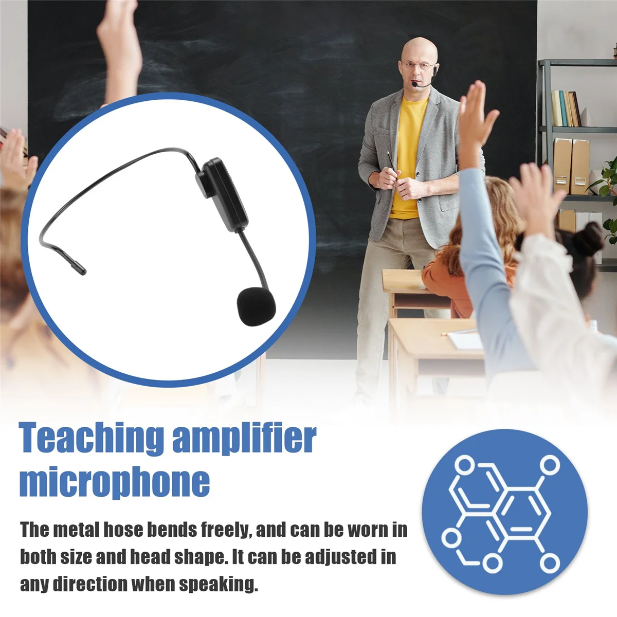 U12F Uhf One For Two Wireless Headset Microphone Amplifier Mixer_OFSS