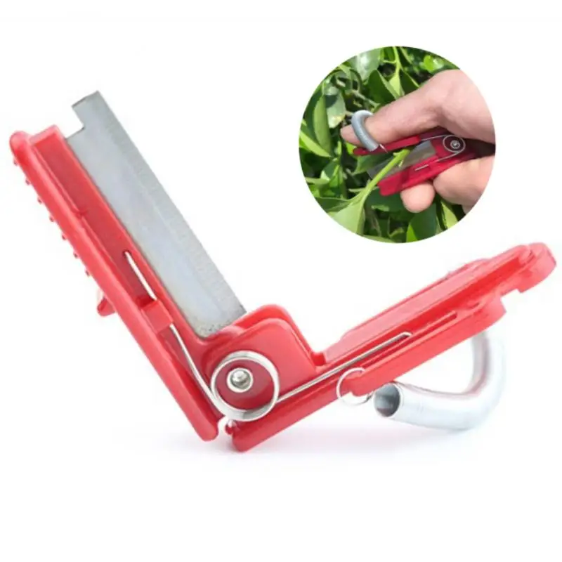 gardenline hedge trimmer Multifunction Garden Pruner Tools Thumb Knife Fruit Picking Device Safe Blade Tool Cutting Blade Rings Finger Protector Catcher pole hedge trimmer bunnings Garden Tools