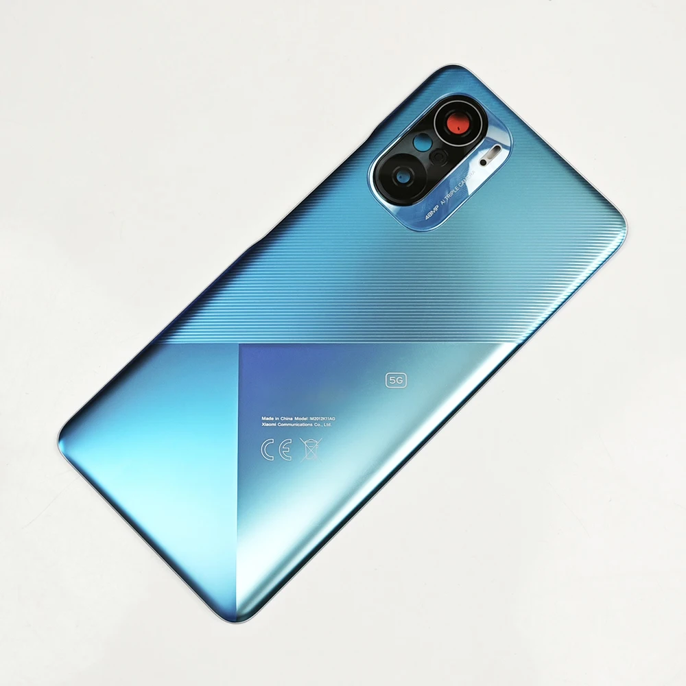 For Xiaomi Poco F3 A+ Glass Back Rear Housing Cover Poco F 3