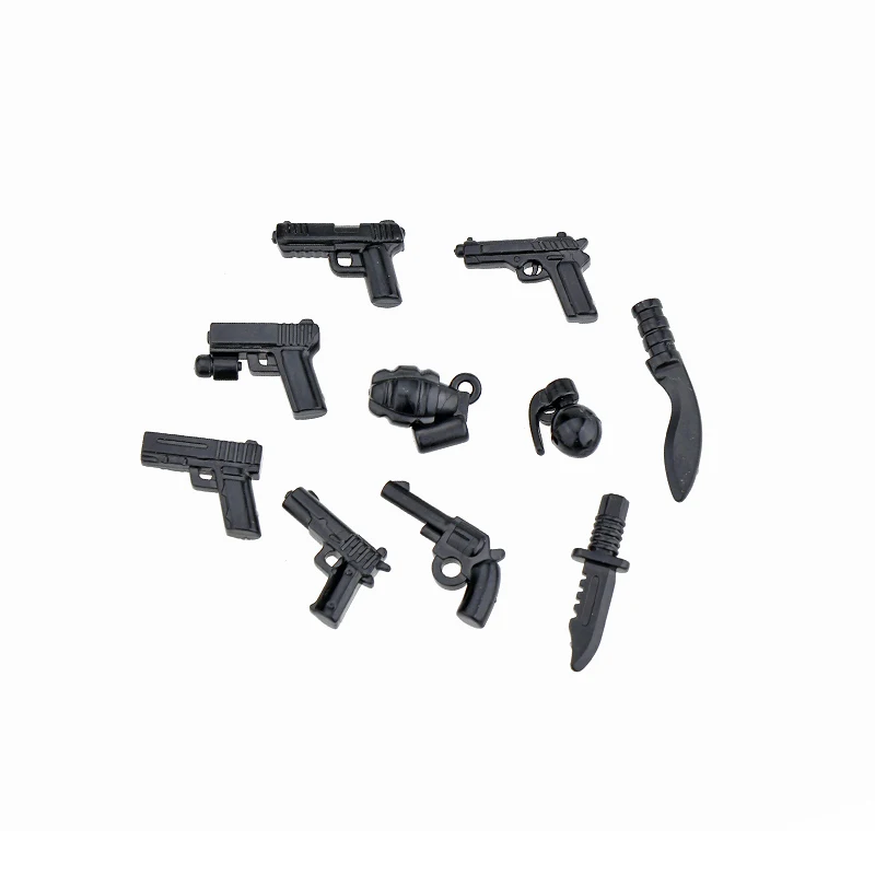 Armored Vehicle & Soldier Building Block Set