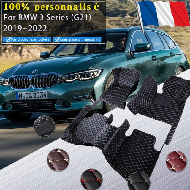  Voiture Cuir Tapis De Sol pour BMW X7 (7 Seats) 2019+ Tapis Sol Voiture  Personnalisés Tapis antidérapant Auto Couverture complète des Tapis,B