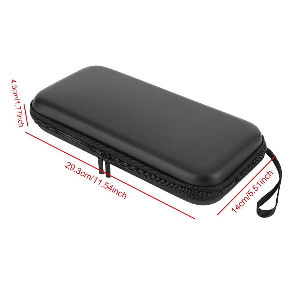 For Switch 2 Console PU Travel Carrying Case & Screen Protector Storage Bag Shockproof Game Conslole Case Hard Shell Pouch