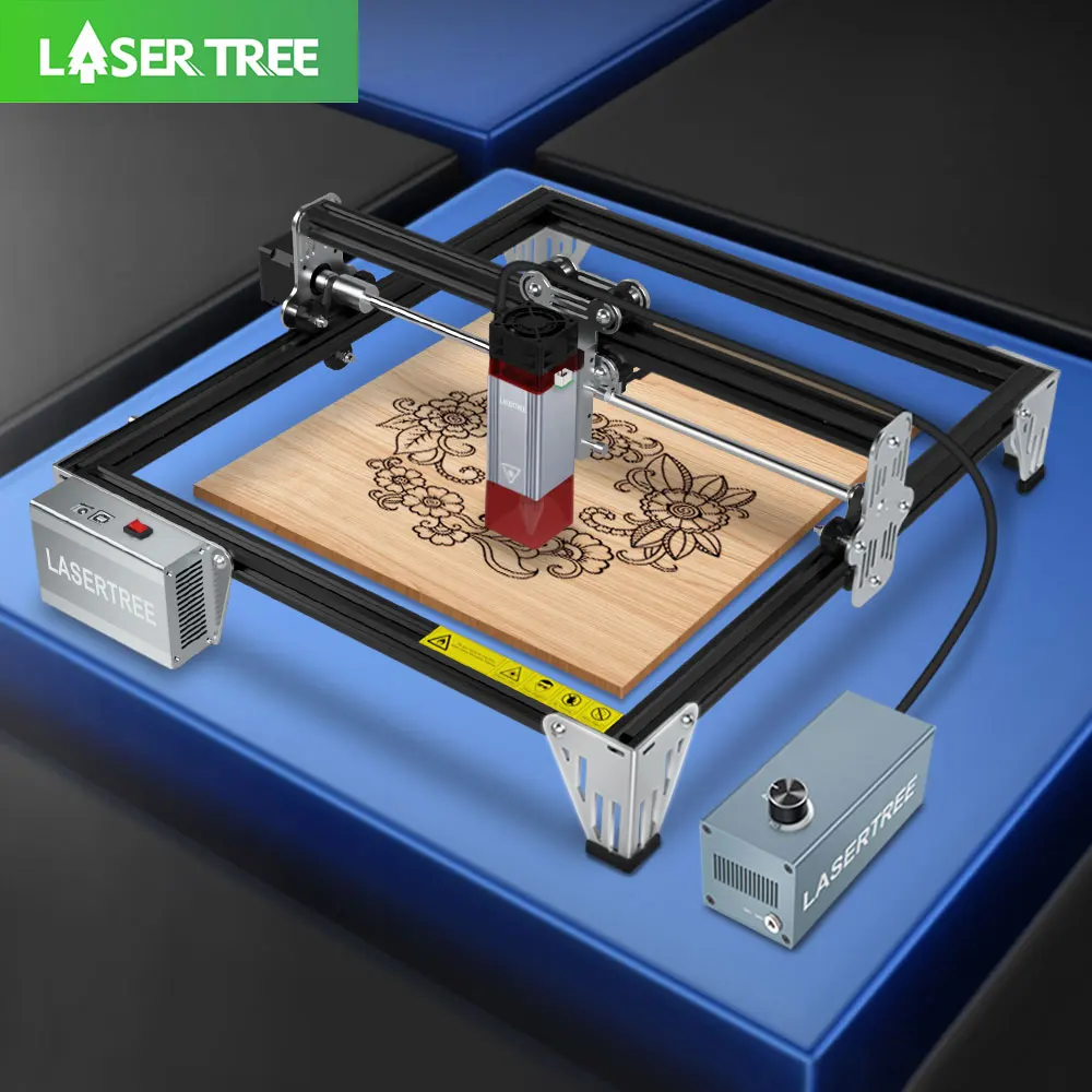 

Laser Tree K1-MINI Laser Engraver with 10W Laser Head Engraving Cutting Machine Engraving Area 300*300mm Woodworking DIY Tools