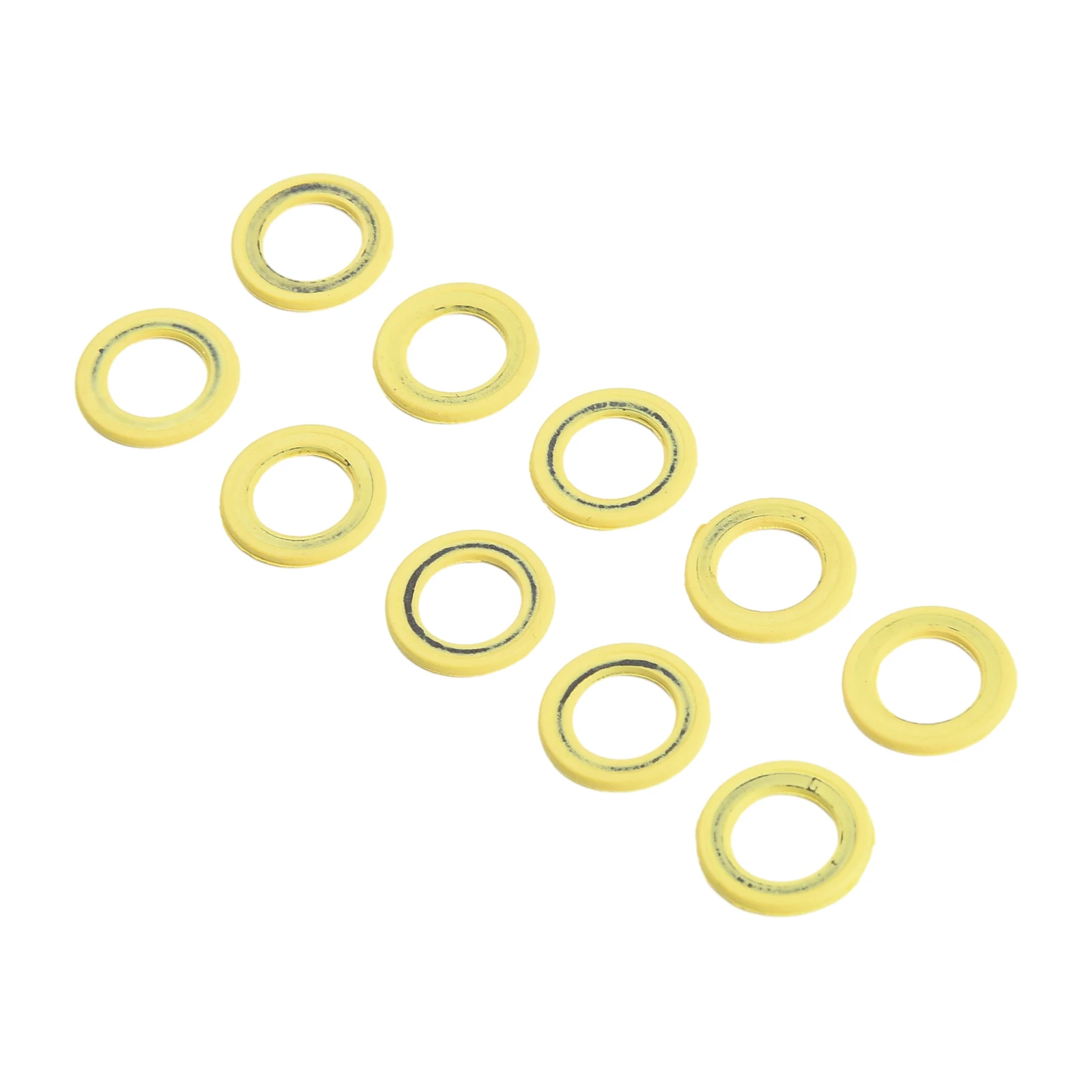 10x Drain Screw Seal Washer 268M0204693 26830749  Tough and Long lasting  Compatible with 26 830749 for Mercury For Marine genuine fuel injector washer gasket screw seal repair kit for ssangyong stavic rexton korando c 671017kt21
