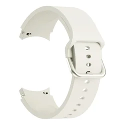 Colorful Silicone Strap with Tonal Buckle for Galaxy Watch 7 6 5 4 (Official starlight)