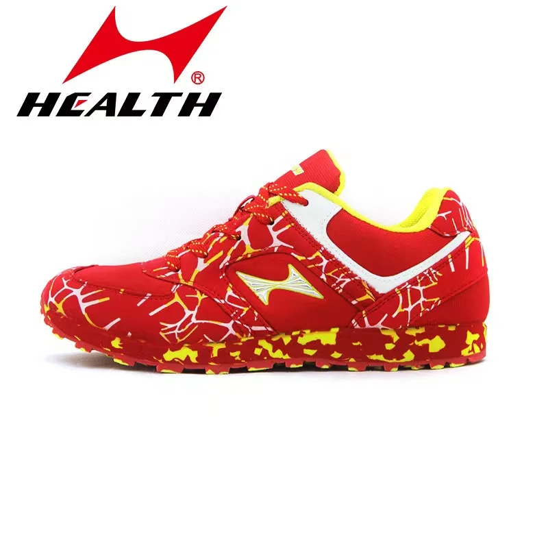 

Health Men Nylon Carbon Fiber Professional Marathon Shoes Breathable Ultra Light Track Field Kilometer Race Running Sneakers