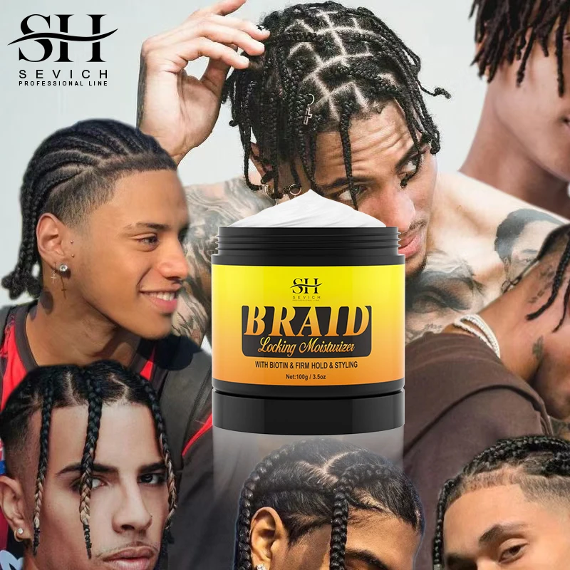 Africa Braid Moisturizer Cream Edges Control Hair Styling Braiding Gel Anti Break Hair Wax Anti Loss Styling Products