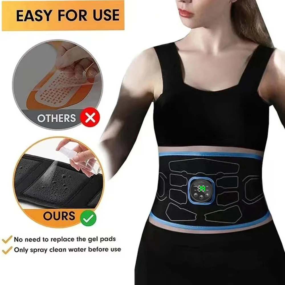 Abdominal Toning Belt Electric Muscle Stimulation 5
