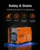 FEIFANKE ARC140 Mini Welding Machine MMA/GASLESS MIG/LIFT TIG 120 Welder Flux Core Welder for Carbon Steel Stainless Steel 2
