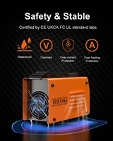 FEIFANKE ARC140 Mini Welding Machine MMA/GASLESS MIG/LIFT TIG 120 Welder Flux Core Welder for Carbon Steel Stainless Steel 2
