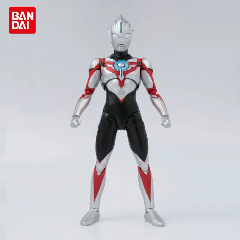 Bandai Shf Ultraman True Bone Carving Tiga Ultimate Shine Terry Zeta Jedd De Cayman Figure Model Toy Collectible Kids Boys Gifts